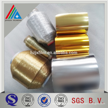 Farbe Garn Grade Metallisierte Haustier Garn Film Metallic Garn